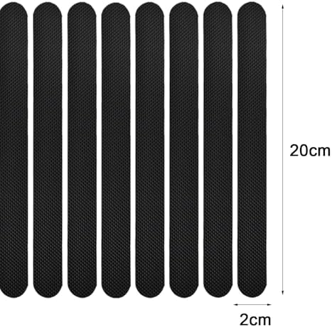 JISADER 12x Non-Slip Bathtub Stickers for Safe Traction