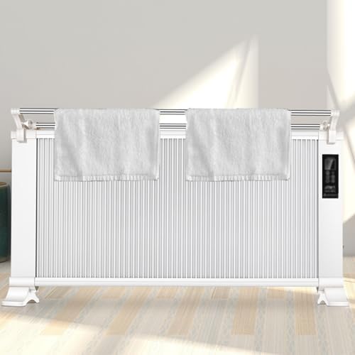 Wall Mounted Space Heater with Carbon Fiber and Auto Shutoff