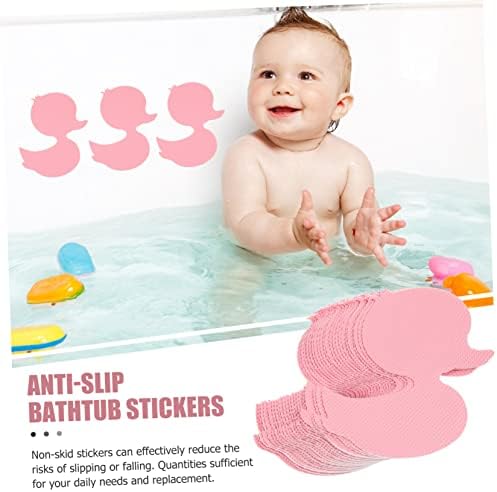 BEBEMOKO 24pcs Non-Slip Stickers for Bathrooms and Showers Safety