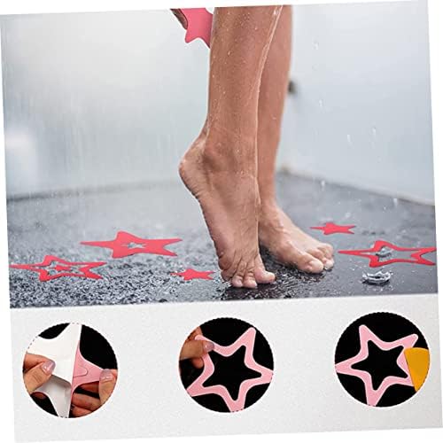 Yardenfun 12Pcs Star Shape Non-Slip Bath Stickers