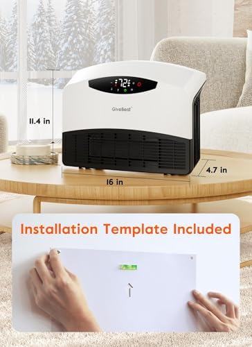 GiveBest Smart Wall Heater - 1500W with Alexa WiFi