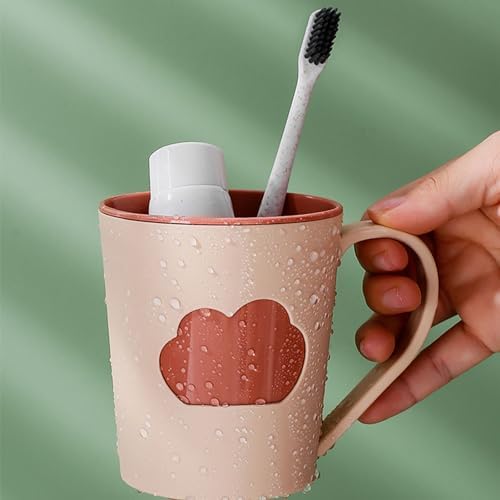 VixorLuilith Toothbrush Cup 301-400ml Light Red