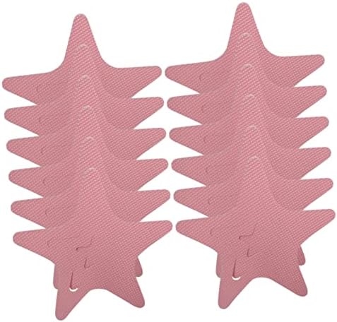 Yardenfun 12Pcs Star Shape Non-Slip Bath Stickers