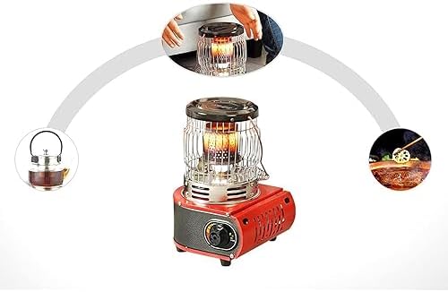 Karaot Portable Kerosene Heater Stove Red