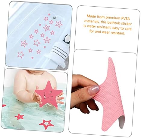 LIFKOME 12Pcs Star Shape Non Slip Bath Tub Stickers