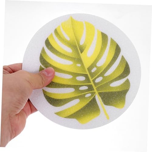 ULTECHNOVO Leaf Shape Non-Slip Bathtub Stickers