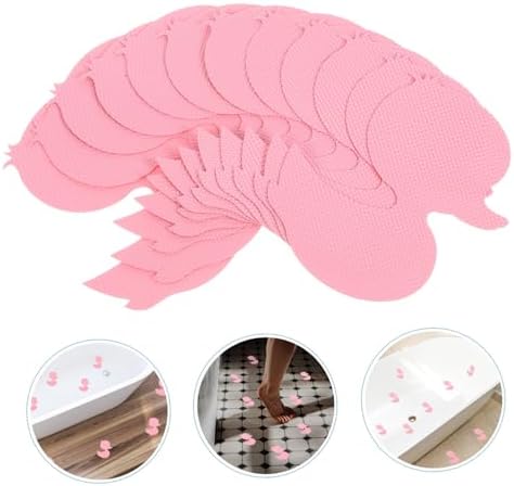 12Pcs Cartoon Duck Non-Slip Bath Stickers