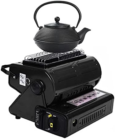 HXSM Portable Propane Heater Stove 2 in 1 Black