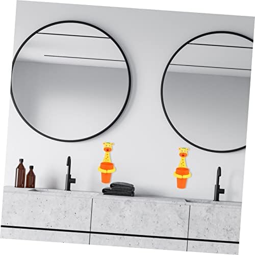 LIFKOME Wall Mounted Toothbrush Cup Holder for Boys and Girls