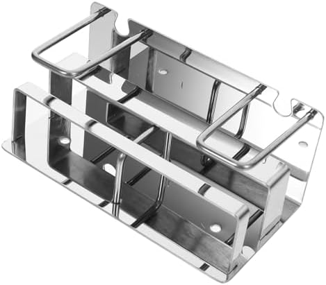Hoement Metal Toothbrush Holder Wall Mount No Drill