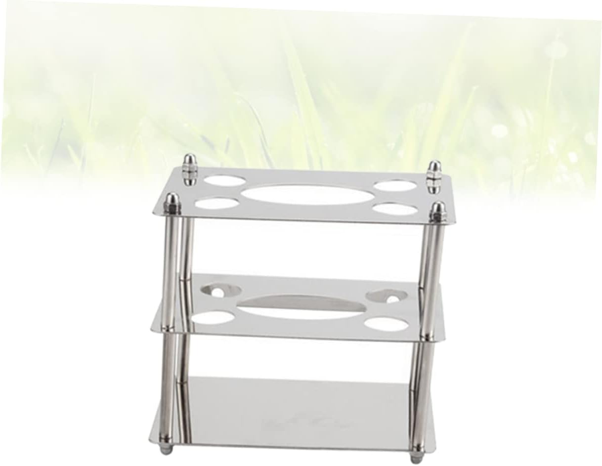 Stainless Steel Toothbrush and Toothpaste Holder