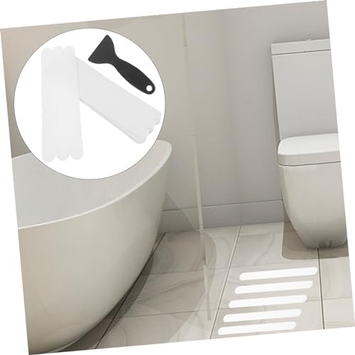 HOLIDYOYO 1Set Transparent Non-Slip Bath Stickers