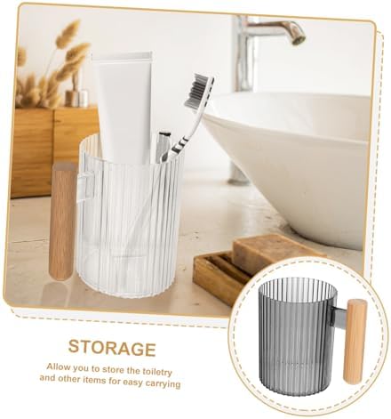 ULTECHNOVO 4Pcs Reusable Toothbrush Cups