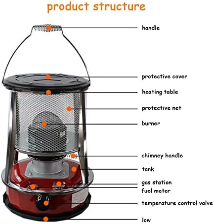 ZJTY Kerosene Heater Portable for Camping and Outdoor Use