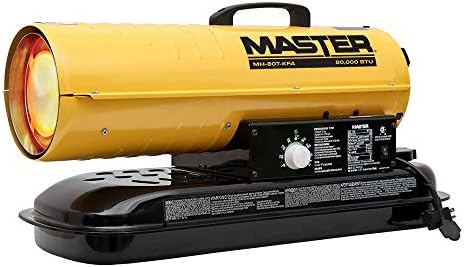 Master MH-80T-KFA 80000 BTU Kerosene Heater with Thermostat