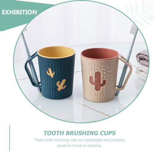 DOITOOL 4Pcs Toothbrush Holders Bathroom Accessories