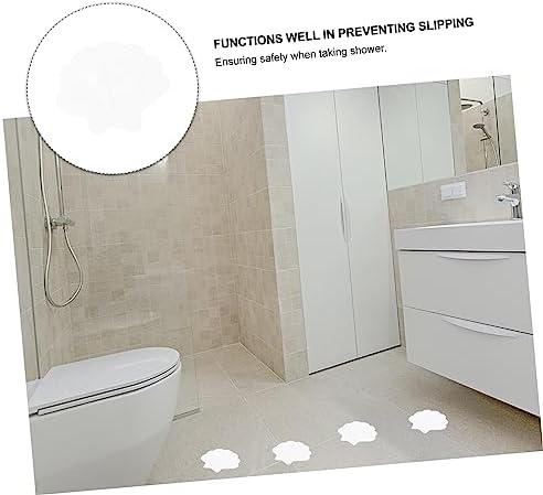 MAGICLULU Anti-Slip Shower Stickers Sea Shell Design