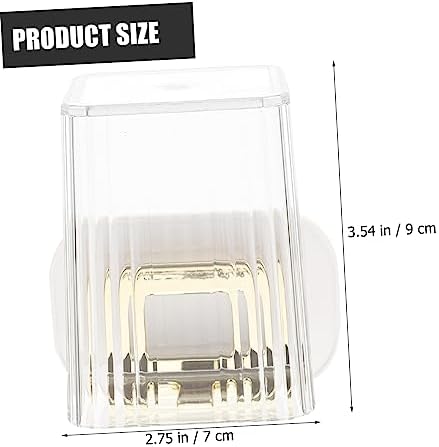 SWOOMEY Wall Mounted Toothbrush Holder Set with Tumbler