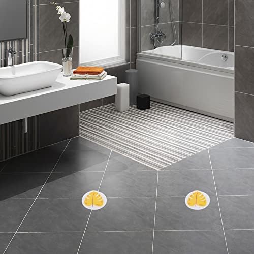 Zerodeko 1set Leaf Stickers - Non-Skid Bath Safety Decals for Kids