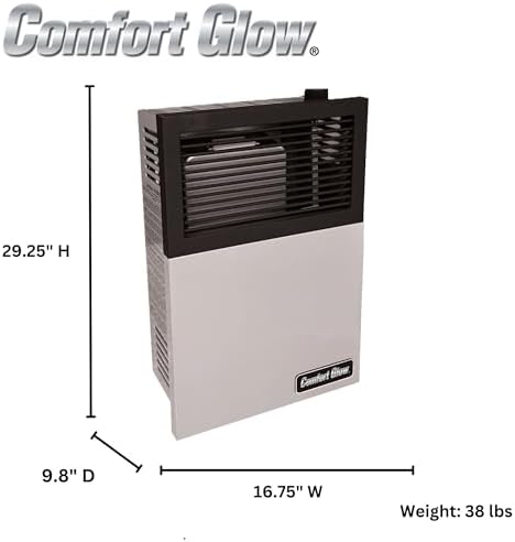 Comfort Glow 8000 BTU Natural Gas Wall Heater 1
