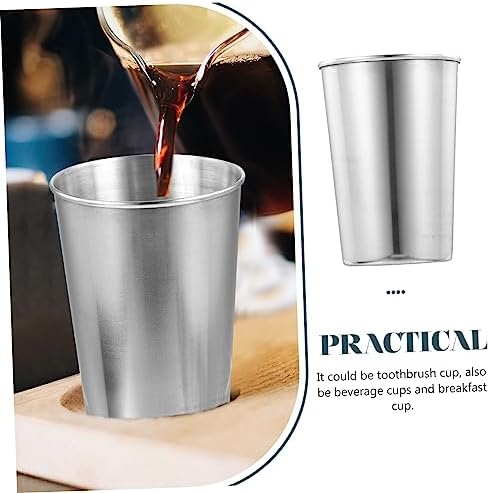 UTHCLO Stainless Steel Toothbrush Holder Cup