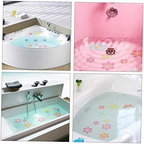 ABOOFAN Anti-Slip Bath Tub Stickers Daisy Pattern