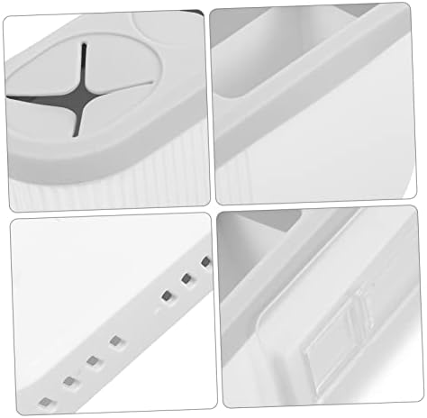 IWOWHERO Wall Mounted Toothbrush Holder
