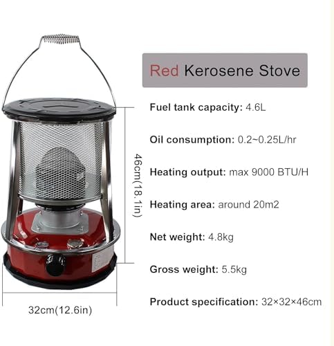 YXLUJYY Kerosene Heater Stove for Indoor Outdoor Emergency Use