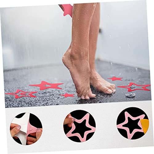 LIFKOME 12Pcs Star Shape Non-Slip Bathtub Floor Stickers