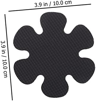 GLEAVI 20Pcs Flower Shaped Non Slip Bathtub Decals