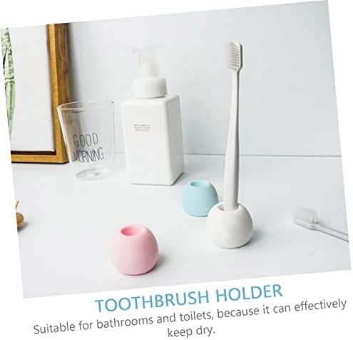 LIFKOME Electric Toothbrush Holder with Diatomite Quick Dry Base