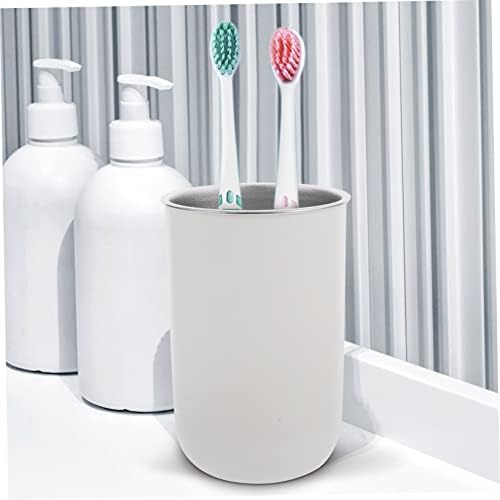 GLEAVI Stainless Toothbrush Holder with Mouthwash Cup for Kids