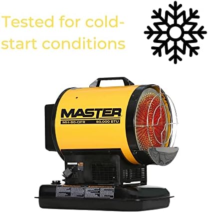 Master 80000 BTU Kerosene Diesel Radiant Heater