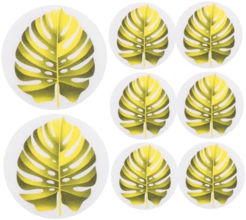 FOYTOKI Leaf Design Bathtub Skid Decals Set