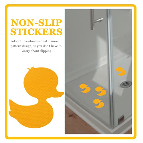 HOLIDYOYO 12pcs Bathtub Non-Slip Duck Decals for Kids