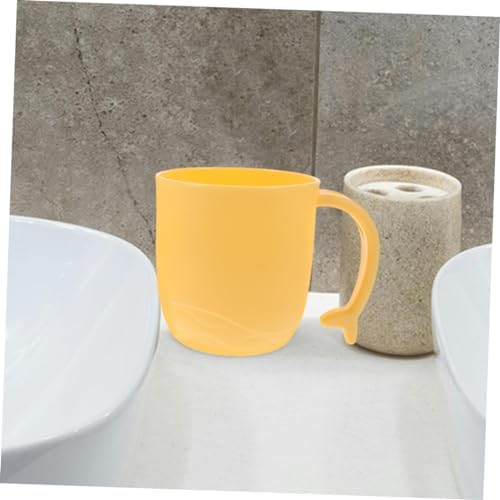 3PCS Dolphin Tail Handle Toothbrush Cups