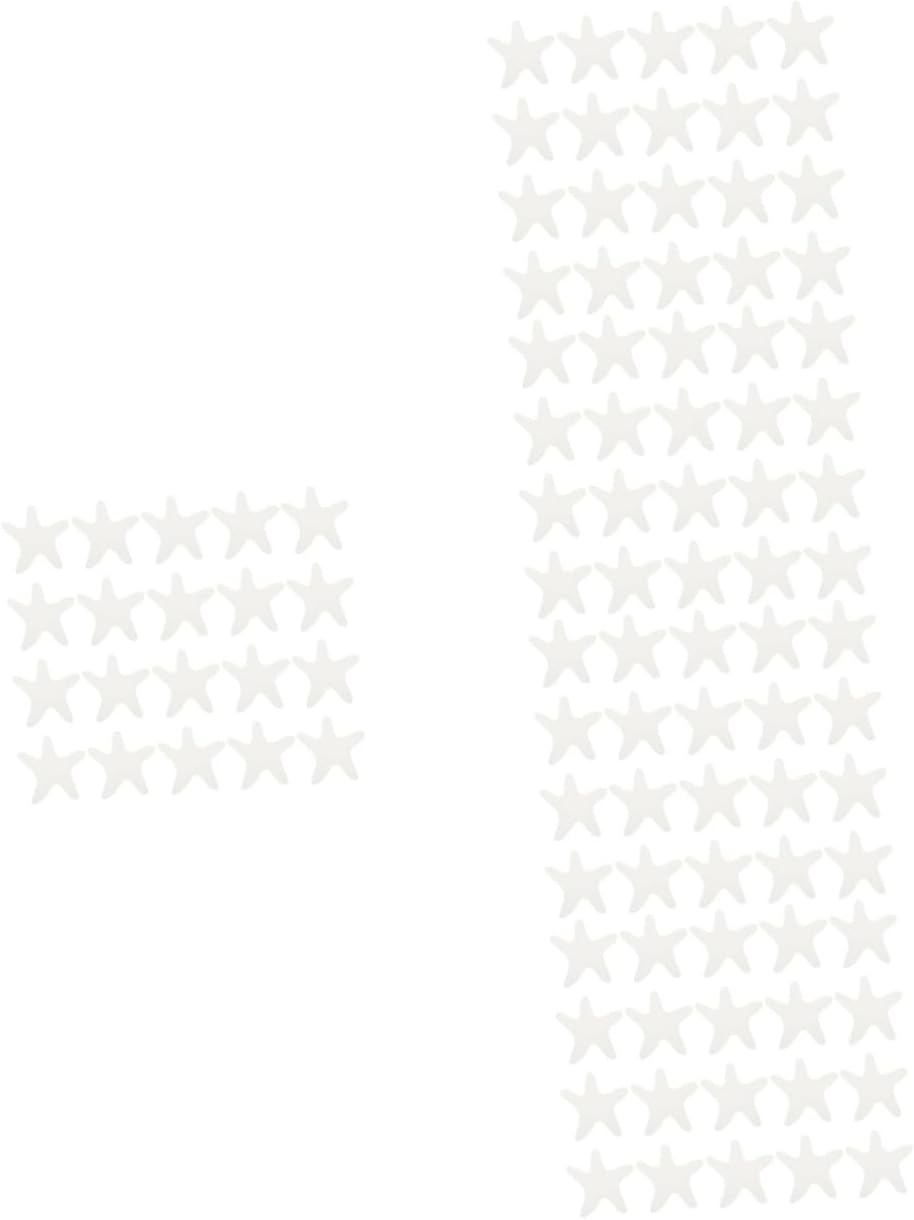 BESTOYARD 100 Pcs Non-Slip Bathroom Stickers for Bathtub Safety