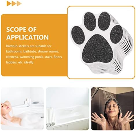 Mipcase Non-Slip Bath Tub Stickers 10pcs for Safety