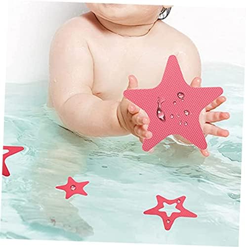 HAKIDZEL 12 Pcs Anti-Slip Star Pattern Bathtub Stickers