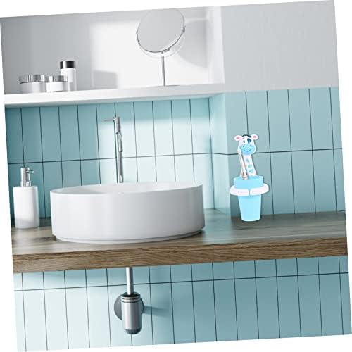 Wall Mounted Toothbrush Holder with Cups Set