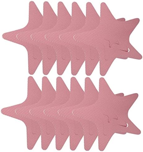 MAGICLULU 12Pcs Star Shape Non-Slip Bathtub Decals