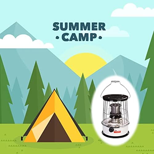 WEBUP 6L Kerosene Heater with Stove Bag and Glass Burner