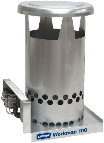 LB White CV100N Workman Natural Gas Heater - 100000 Btuh Portable
