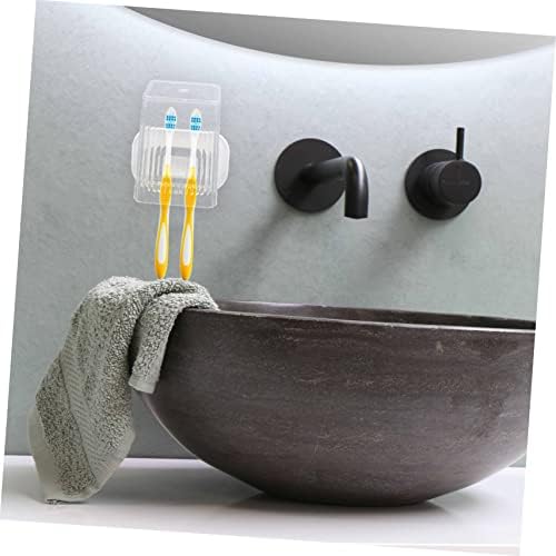 Alipis Wall Mounted Toothbrush Holder with Tumbler 1