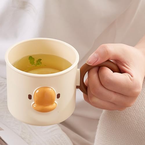 2PCS Cartoon Toothbrush Cup with Holder for Kids and Couples