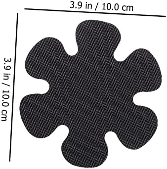 Yardenfun 20Pcs Flower Shaped Non-Slip Bathroom Stickers