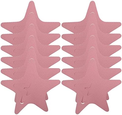 Kisangel 12pcs Non-Slip Bath Stickers for Safety