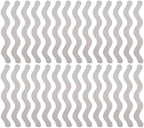 PRETYZOOM 36pcs S Shape Anti-Slip Bathtub Stickers