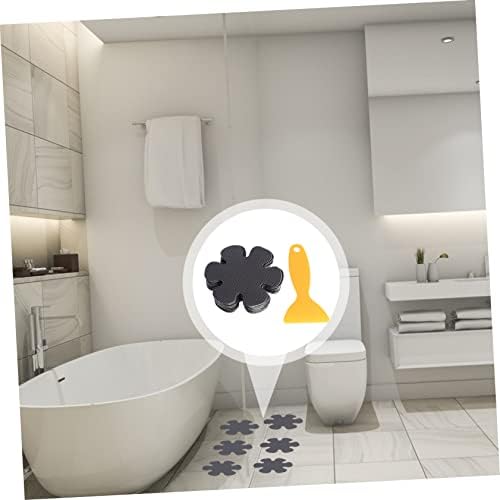 20pcs Flower Shaped Non-Slip Bath Stickers for Bathtub and Shower