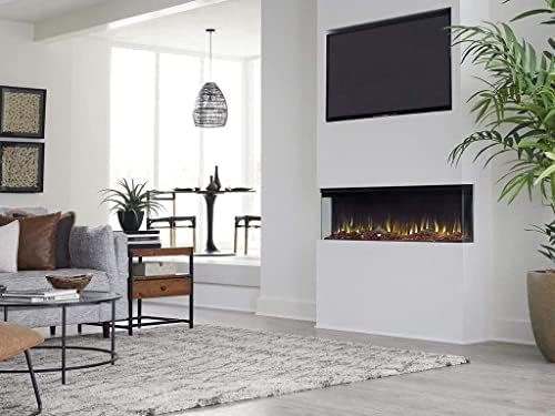 Touchstone Infinity 3-Sided Electric Fireplace - Black 72 WiFi Enabled